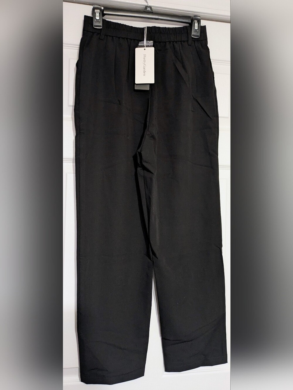Women's High Waisted Dress Pants Tapered Work Trousers Small